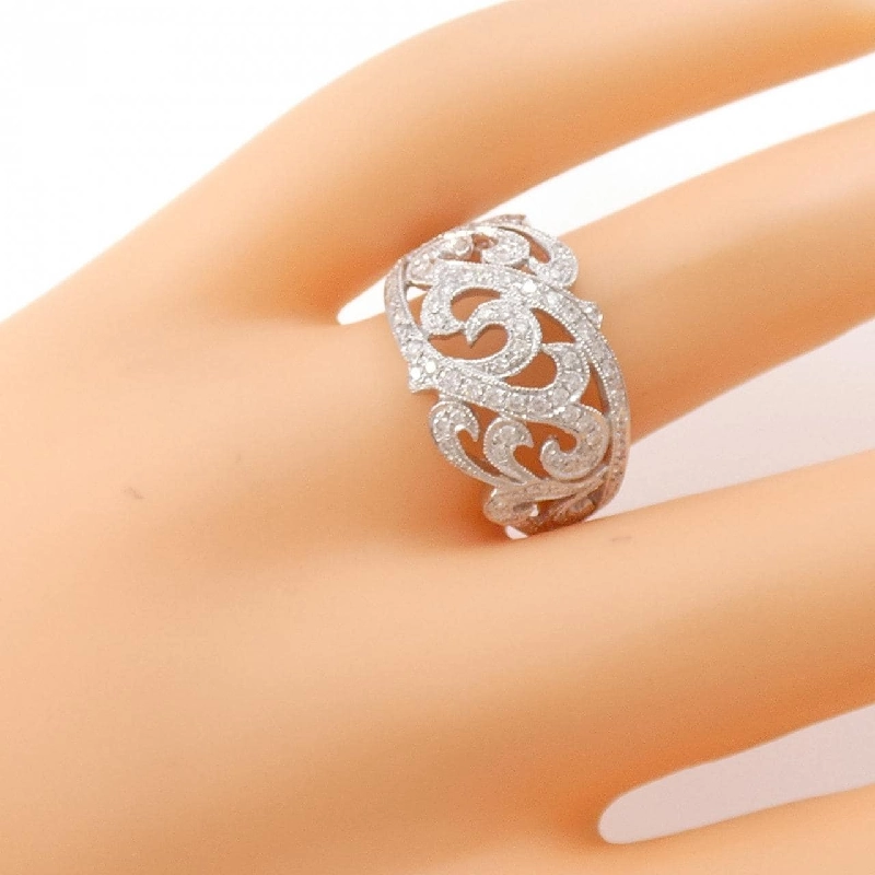 Nhẫn kim cương K18WG 0.50CT 667166