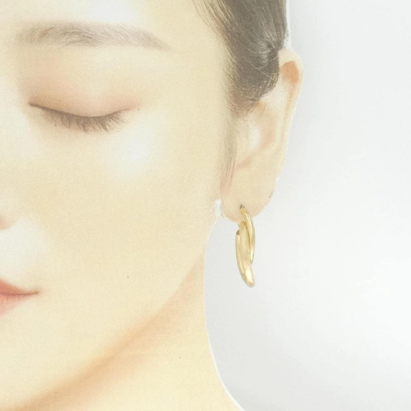 K18YG Bông tai - Hàng hiệu Authentic 869050