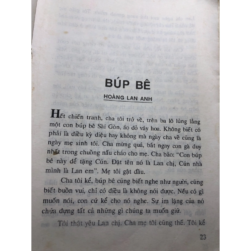 Truyện ngắn trẻ chọn lọc 1997 mới 50% ố bẩn Nhiều tác giả HPB0906 SÁCH VĂN HỌC 915141