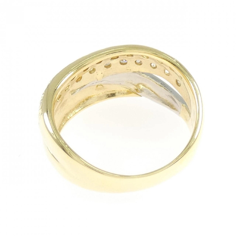 Nhẫn kim cương K18YG/PT850 0.55CT - Hàng hiệu Authentic 850875