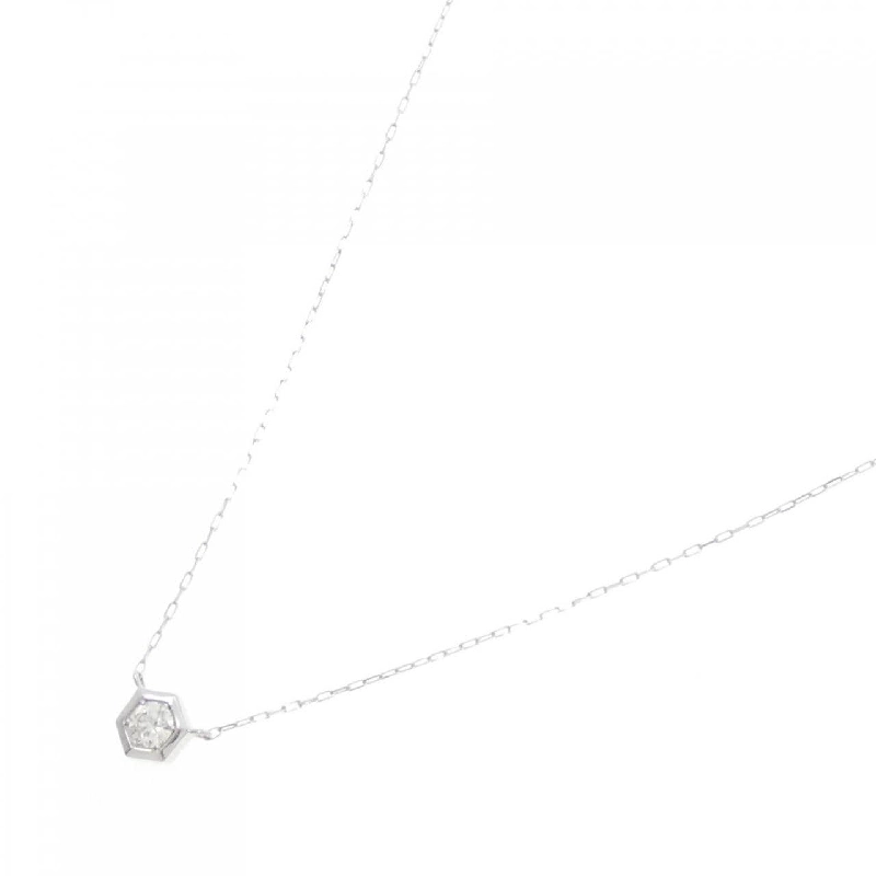 K18WG Dây chuyền kim cương 0.08CT - Hàng hiệu Chính hãng 863605