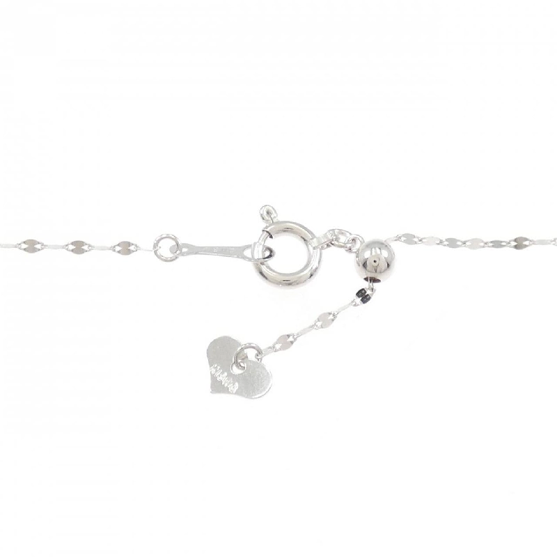 K18WG Mặt Trăng × Ngôi Sao Dây Chuyền Kim Cương 0.25CT - Hàng hiệu Chính Hãng 860732