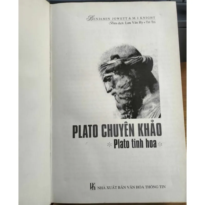 PLATO CHUYÊN KHẢO ( sách gốc bìa cứng ) 1028262