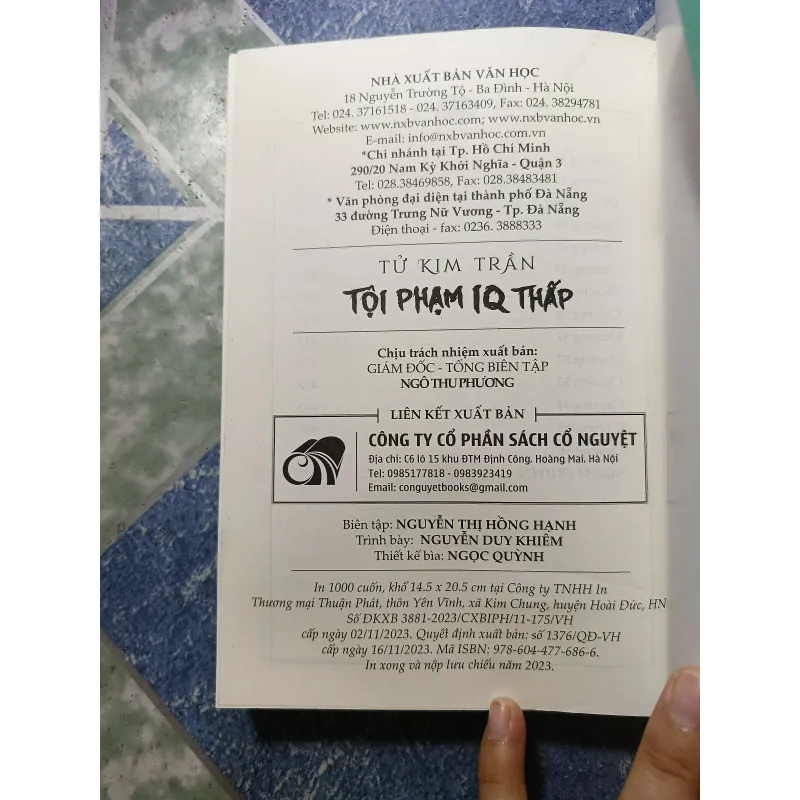 Tội phạm IQ thấp - Tử Kim Trần 1011132