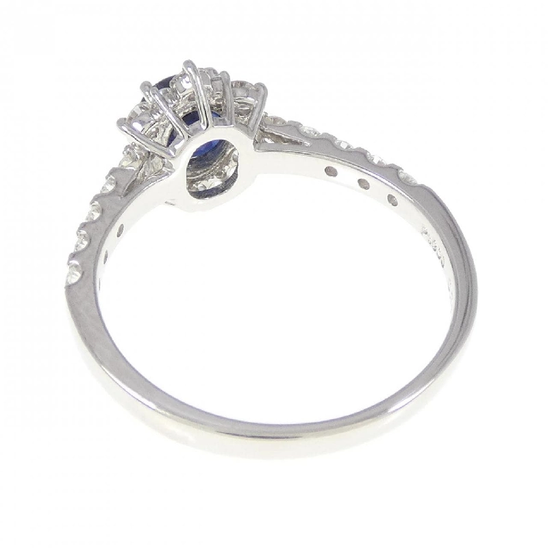 Nhẫn Sapphire không nung PT900 0.79CT xuất xứ từ Myanmar 673164