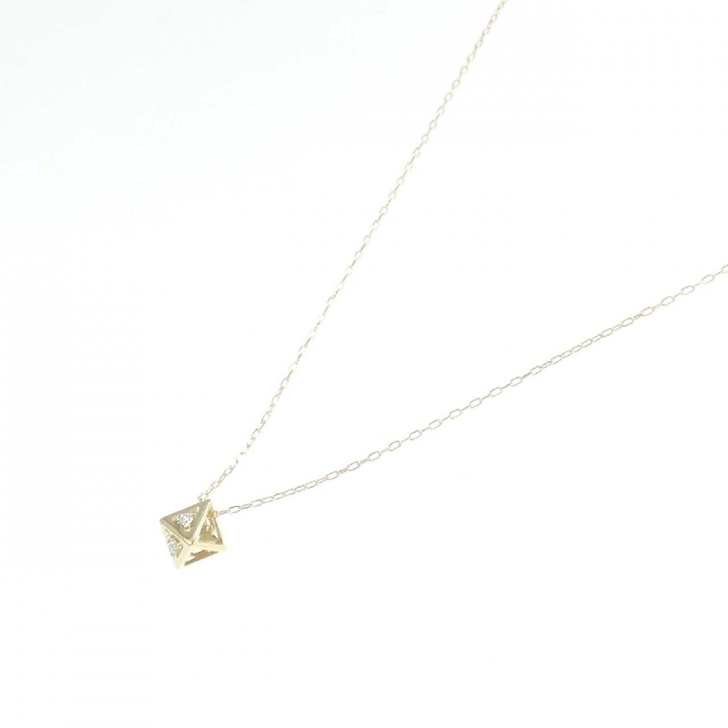 K18YG Dây chuyền kim cương 0.02CT - Hàng hiệu Authentic 865155