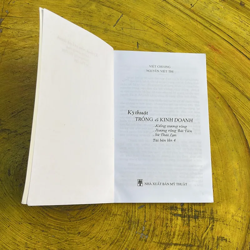 KỸ THUẬT TRỒNG &KINH DOANH KIỂNG- XƯƠNG RỒNG, , SỨ THÁI LAN- VIẾT CHƯƠNG- NGUYỄN VIỆT THI 686832