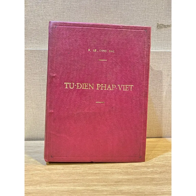 Từ điển Pháp-Việt - Lê Công Đắc 559334