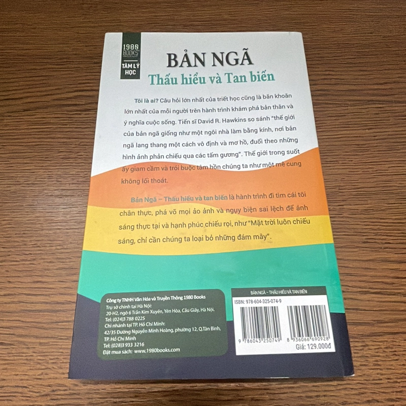 Bản ngã Thấu hiểu và tan biến David R. Hawkins 357549