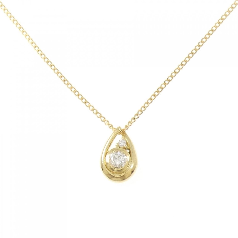 K18YG Dây chuyền kim cương 0.11CT - Hàng hiệu Chính hãng 858430