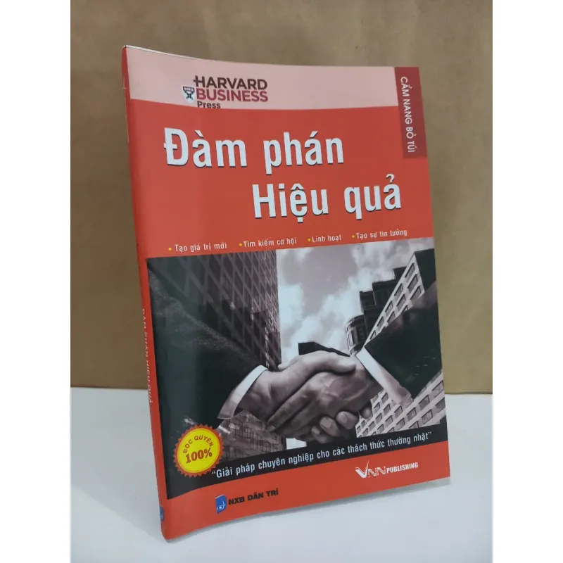 Đàm phán hiệu quả – Bộ cẩm nang bỏ túi “Trí tuệ từ Harvard” 46303