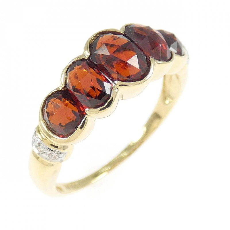 Nhẫn Garnet 18YGYG/18KWG - Hàng hiệu Authentic 852138