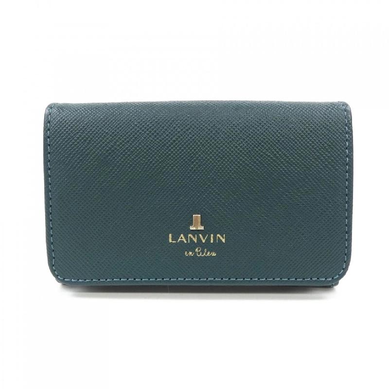 Ví thẻ LANVIN en Bleu 655374