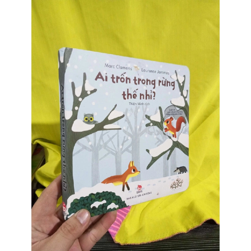 Ai trốn trong rừng thế nhỉ? mới 90% (Sách thiếu nhi) HLSC2404 1028335