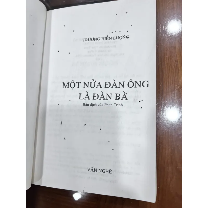 Một nửa đàn ông là đàn bà - Trương Hiền Lượng 754067