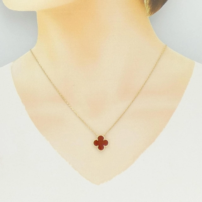 Vòng cổ Van Cleef & Arpels Vintage Alhambra - Hàng hiệu Authentic 842193