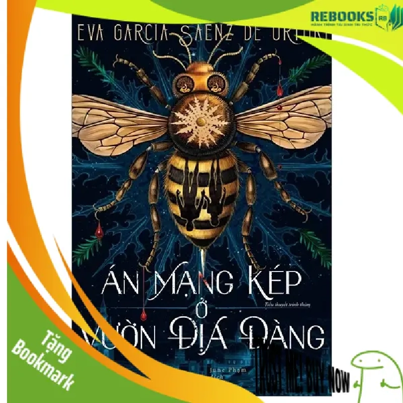 (TẶNG BOOKMARK) Án mạng kép ở vườn địa đàng - Eva García Sáenz De Urturi Sách Văn học 938761