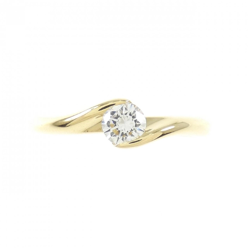 Nhẫn kim cương K18YG 0.265CT D VS1 VG - Hàng hiệu Chính hãng 874199