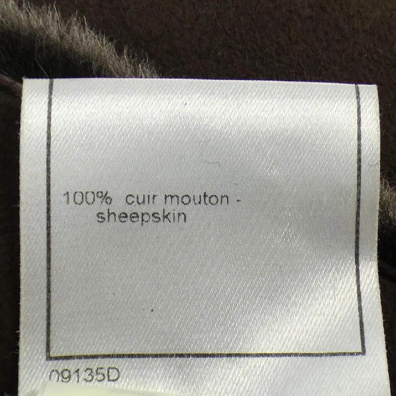 【Mã giảm giá】【Cổ điển】Áo khoác lông cừu CHANEL 641023