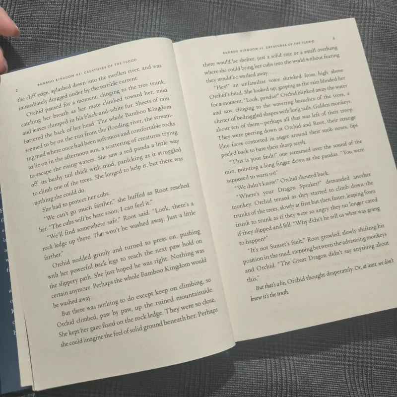 (Hardcover) Bamboo Kingdom - Book 1: Creatures of the flood - Erin Hunter 792043