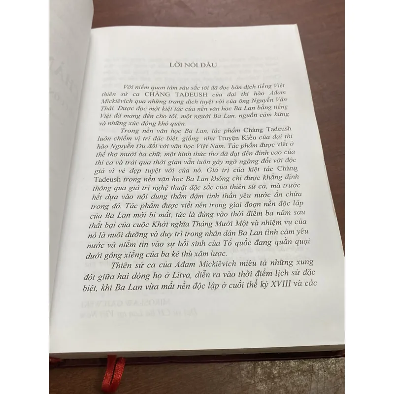 CHÀNG TADEUSH HAY LÀ VỤ CƯỠNG CHIẾM CUỐI CÙNG Ở LITVA 604411