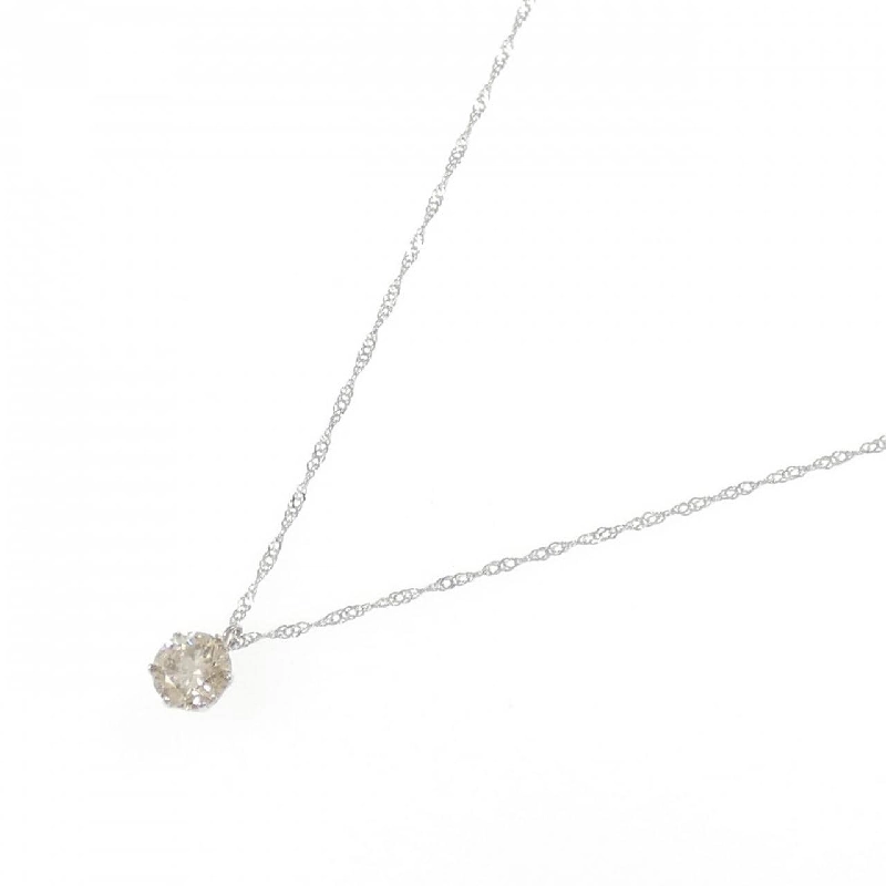 Dây chuyền kim cương Solitaire PT900/PT850 0.37CT - Hàng hiệu Chính hãng 857148