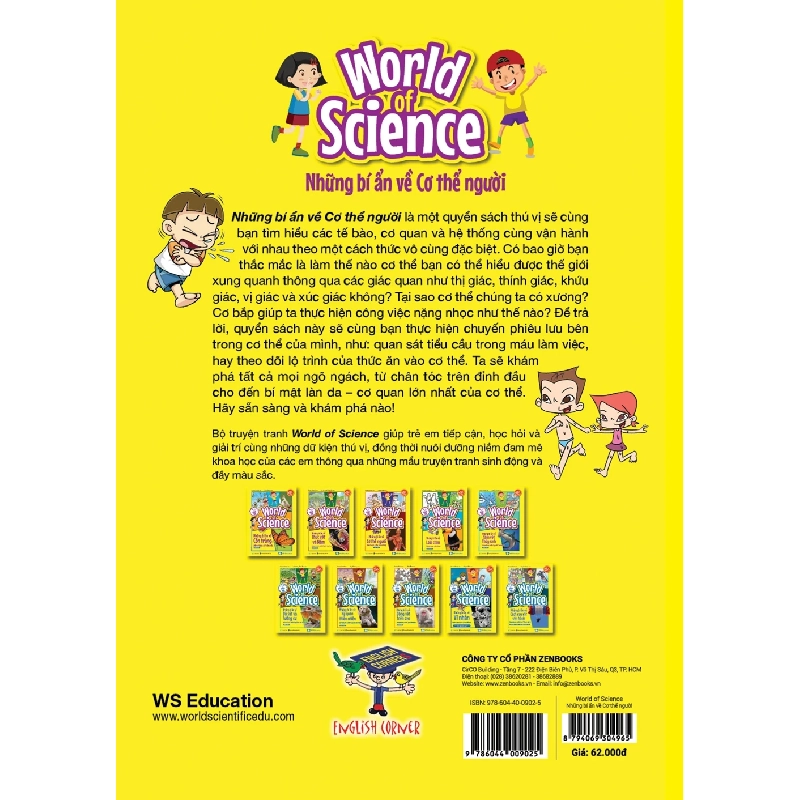 Làm Bạn Với Khoa Học - World Of Science - Những Bí Ẩn Về Cơ Thể Người - Karen Kwek 298284