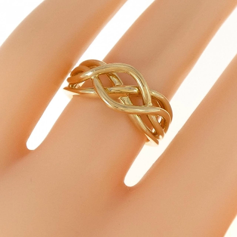 Nhẫn K18YG - Hàng hiệu Authentic 855136