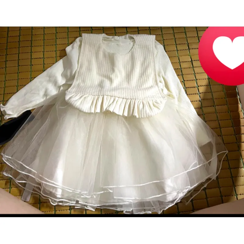 Váy bé gái hoa voan kèm yếm 8-10kg 797429