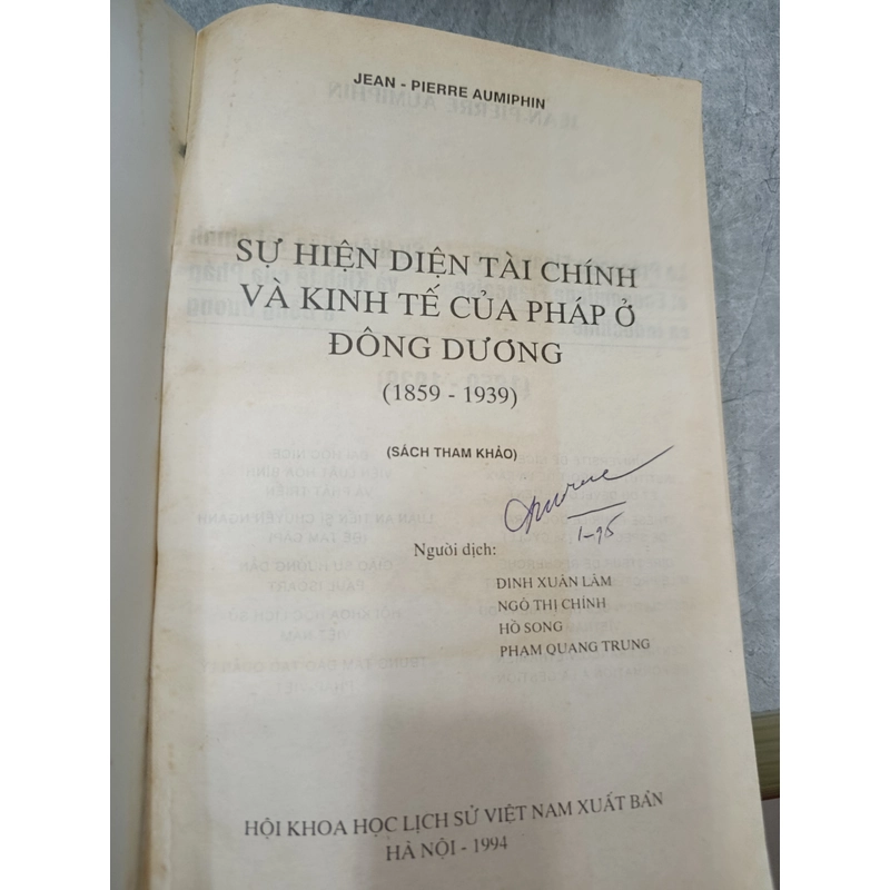SỰ HIỆN DIỆN TÀI CHÍNH VÀ KINH TẾ CỦA PHÁP Ở ĐÔNG DƯƠNG (1859-1939) 547389