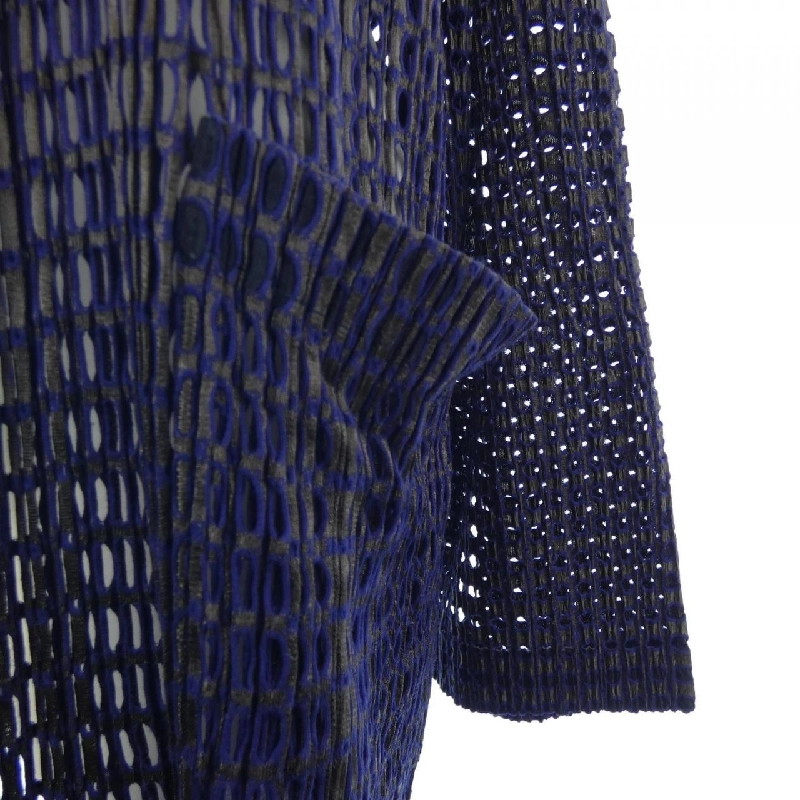 【Mã giảm giá】Áo khoác cardigan PLEATS PLEASE 643144