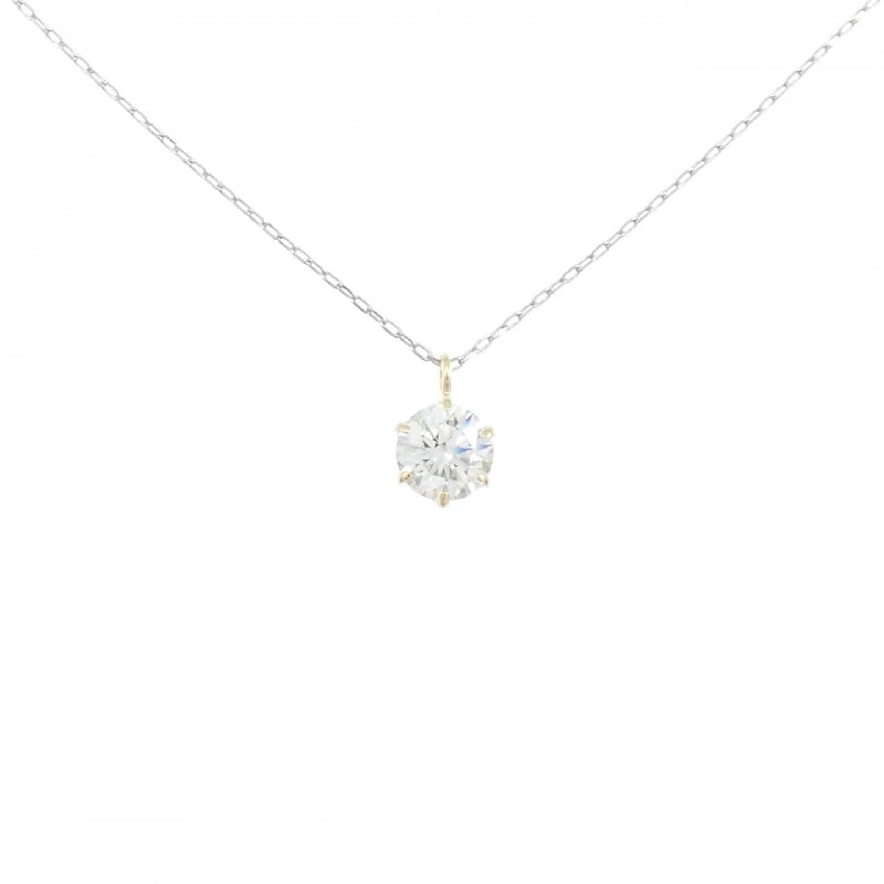 K18YG/PT850 Dây chuyền kim cương 0.26CT E VVS1 3EXT - Hàng hiệu Chính hãng 875248