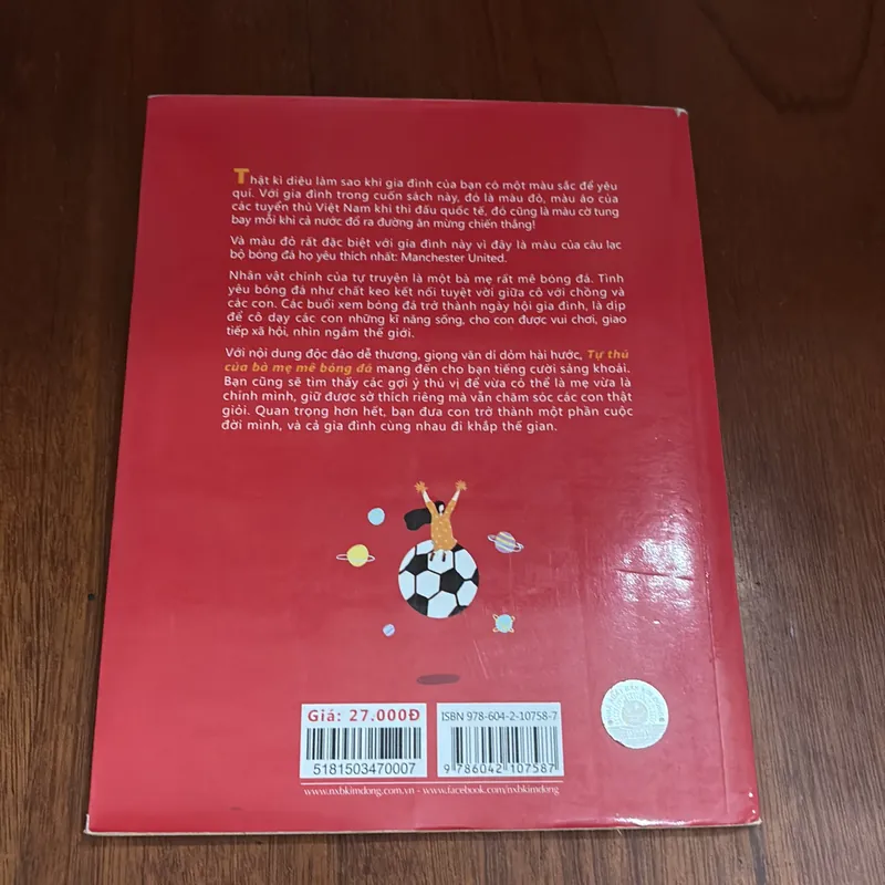 II Tựa Sách: Tự Thú Của Bà Mẹ Mê Bóng Đá - Yudin Nguyễn Bích Trâm - 2018 716763