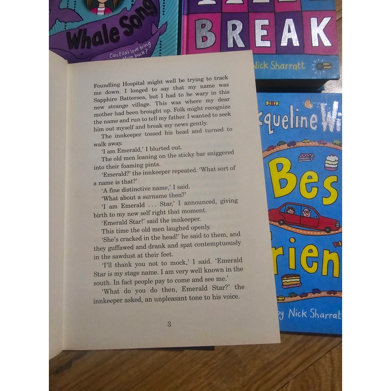 Combo 9q Jacqueline Wilson (Sách tiếng anh bìa cứng) 400k (có 1q bị mất bìa ngoài) 479257