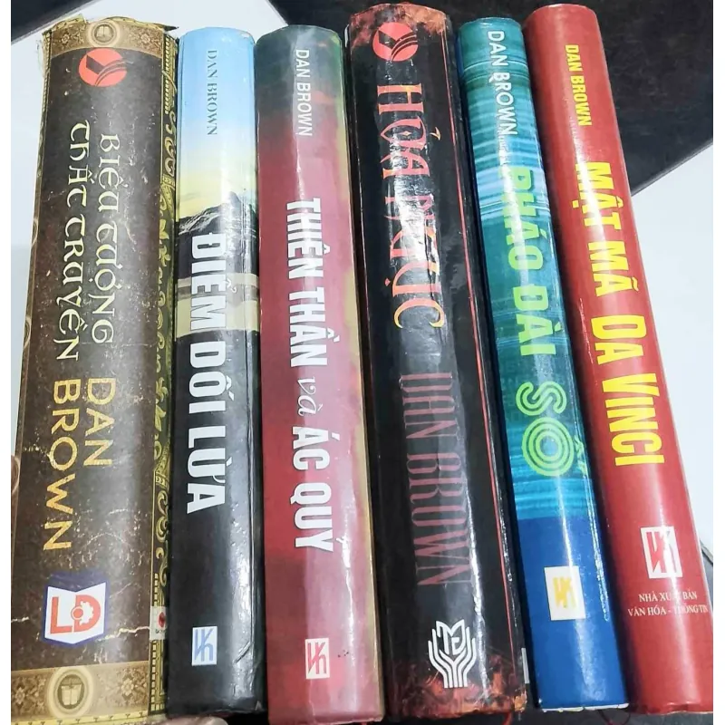 COMBO 6 KIỆT TÁC DAN BROWN ( bìa cứng )  972577