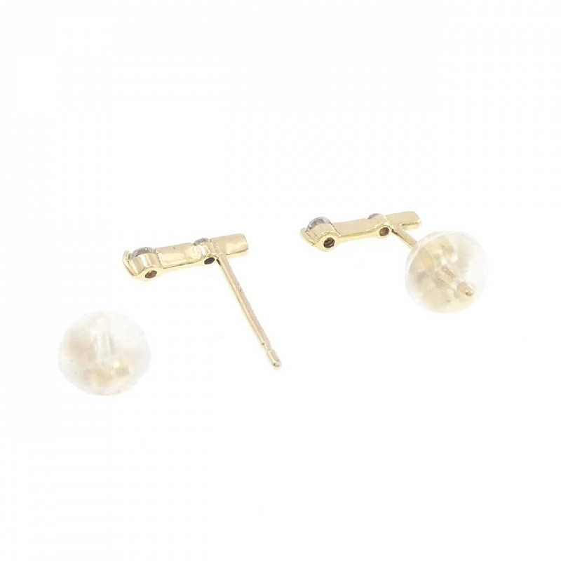 K18YG Bông tai kim cương 0.06CT - Hàng hiệu Chính hãng 866471