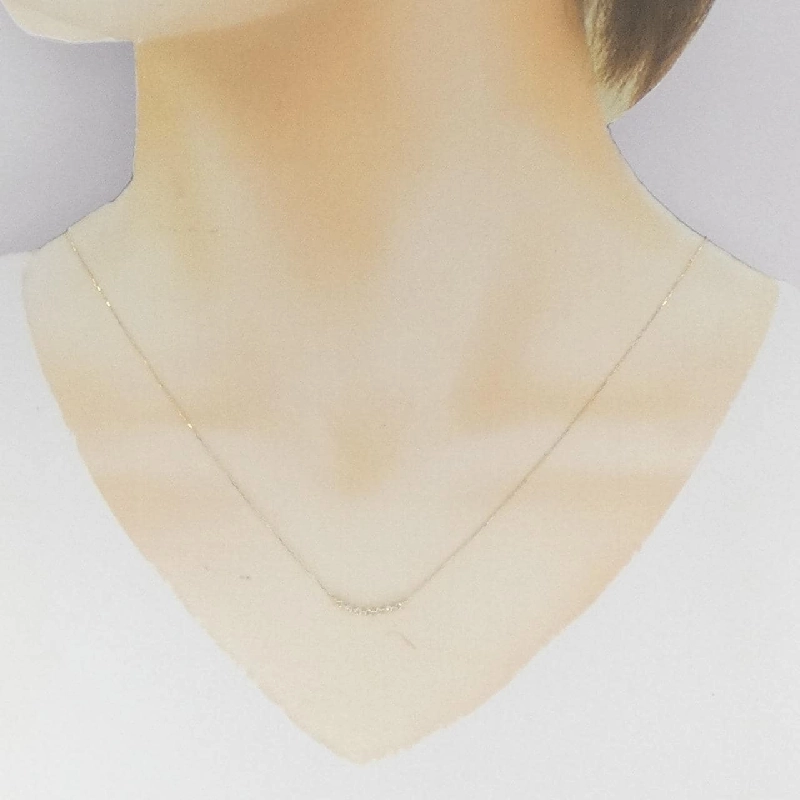 K18YG Dây chuyền kim cương 0.08CT - Hàng hiệu Chính hãng 861493