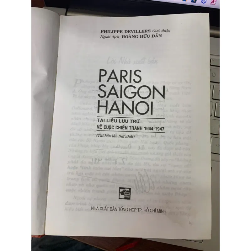 PARIS SAIGON HANOI - PHILIPPE DEVILLERS 717727