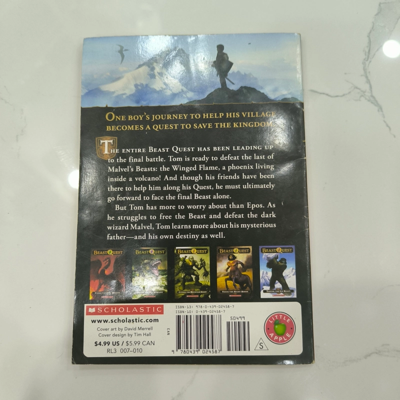 [Ngoại văn] Beast Quest 6 - Epos the Winged Flame - Adam Blade 479137