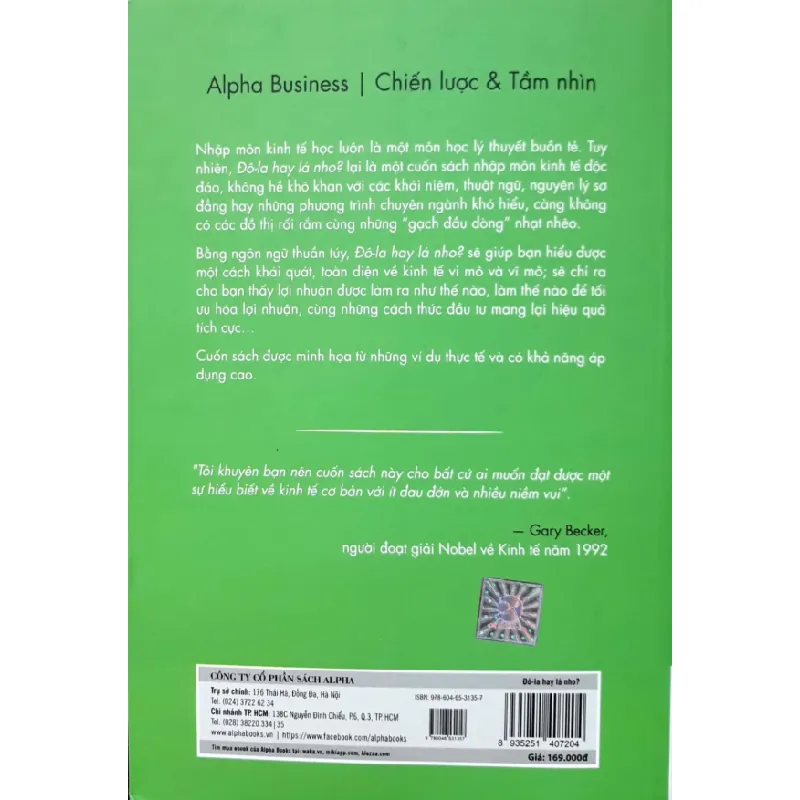 Đô-la Hay Lá Nho ? (Tái Bản 2017) - Charles Wheelan 690751