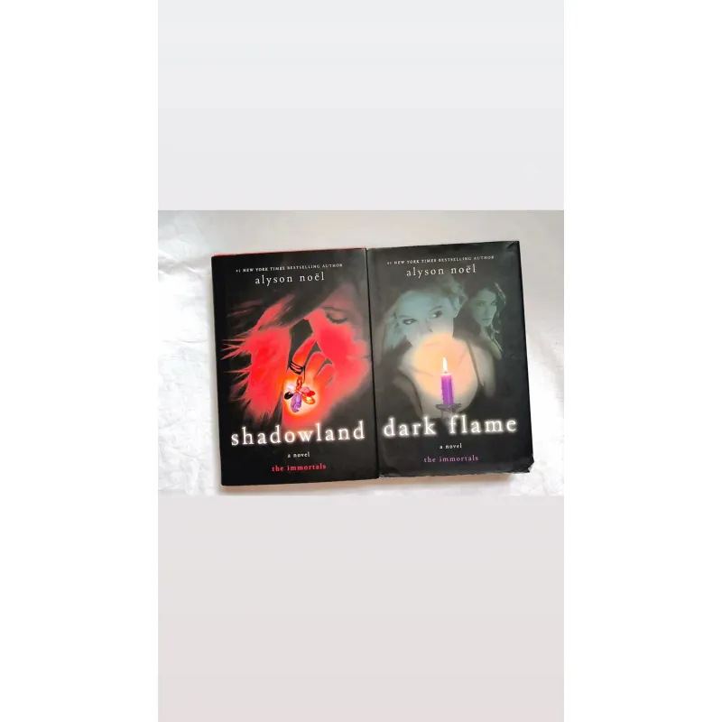 Paranormal Romance / Young Adult – Alyson Noël | SHADOWLAND & DARK FLAME (bìa cứng) 749563