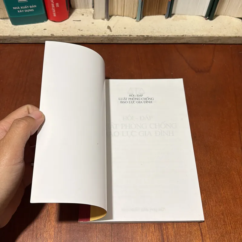 II Sách Luật: Hỏi Đáp Luật Phòng Chống Bạo Lực Gia Đình - Luật Sư Bùi Văn Thấm - 2009 748243