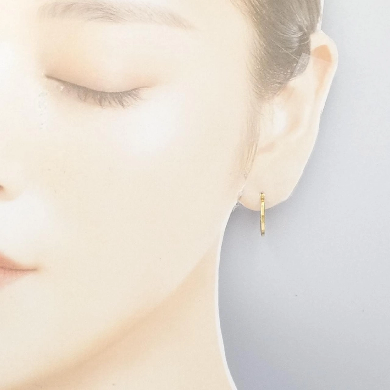 K18YG Đá Carnelian Bông Tai - Hàng hiệu Chính hãng 867991