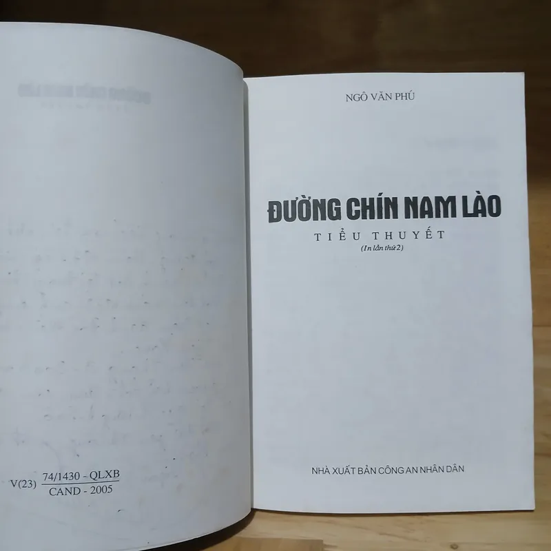 Tiểu Thuyết Đường Chín Nam Lào - Ngô Văn Phú 569825