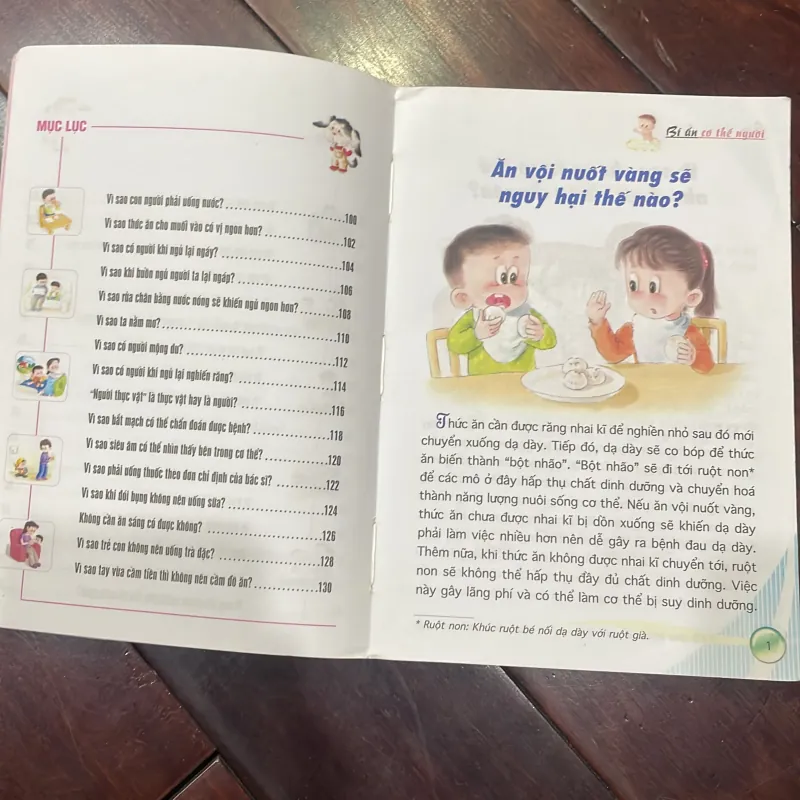 Mười vạn câu hỏi vì sao : bí ẩn cơ thể người 2010 kim đồng  1026052