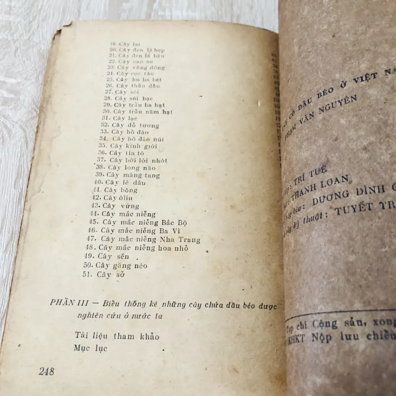 NHỮNG CÂY CÓ DẦU BÉO Ở VIỆT NAM  956949