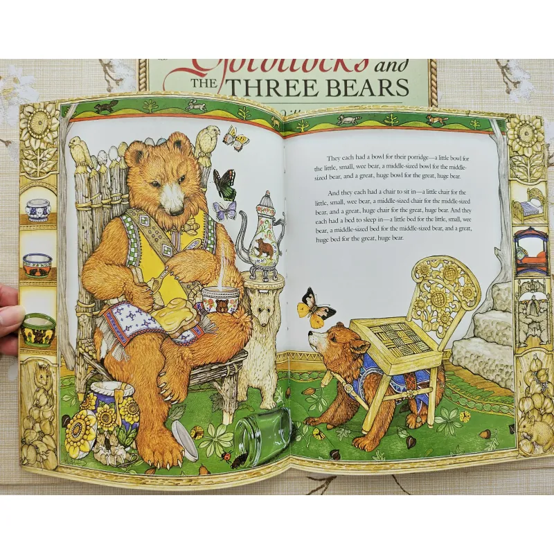 Goldilocks and the Three Bears - Jan Brett - Like New 95% 993490