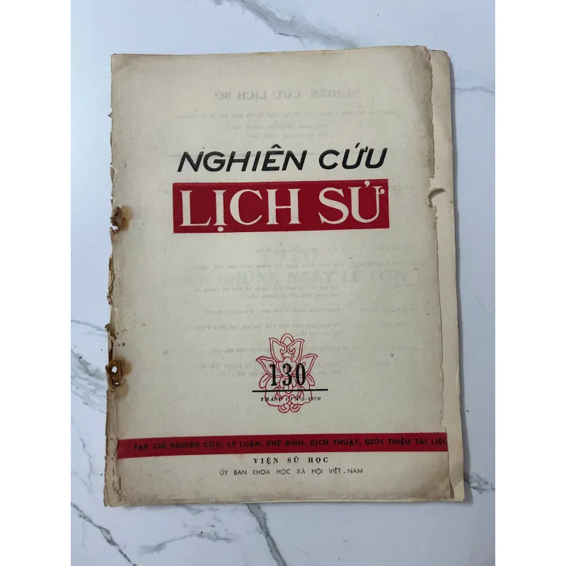 Nghiên cứu Lịch sử (Số 204, Tháng 5-6/1982) – Viện Sử học 1023447