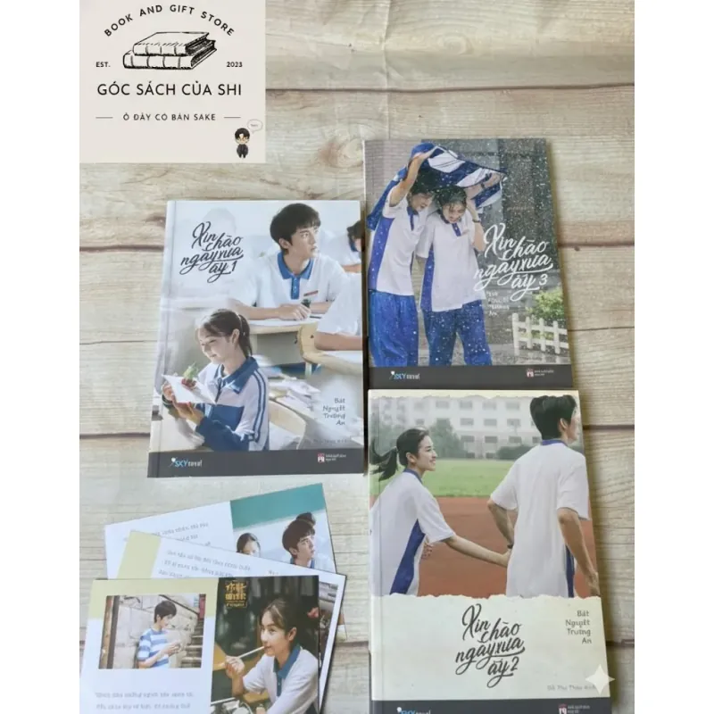 Xin Chào Ngày Xưa Ấy bộ 3 tập - Bát Nguyệt Trường An (Kèm postcard như hình) 738775