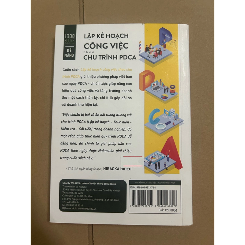 Lập kế hoạch công việc theo chu trình PDCA 477138